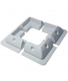 Symmetry PV Corner Module; White x 4