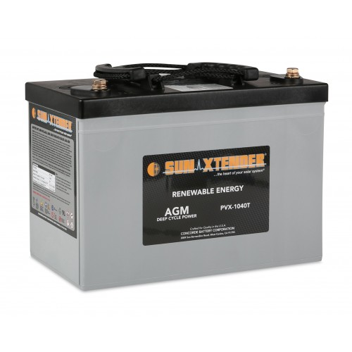 SunXtender PVX1040T 12V 120AH Sealed AGM Battery 